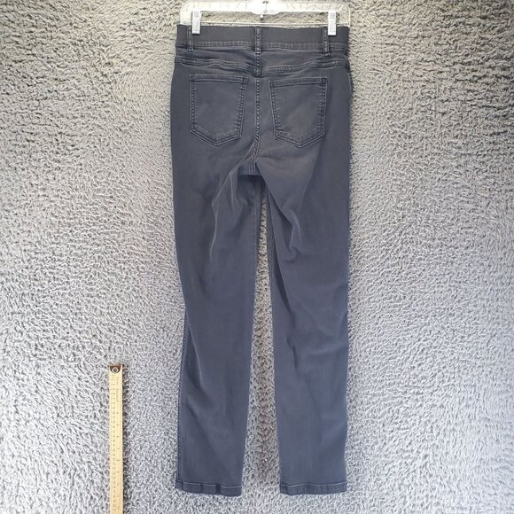 Spanx Jeans Womens Small Black Stretch Skinny Shapewear Denim - Picture 10 of 11